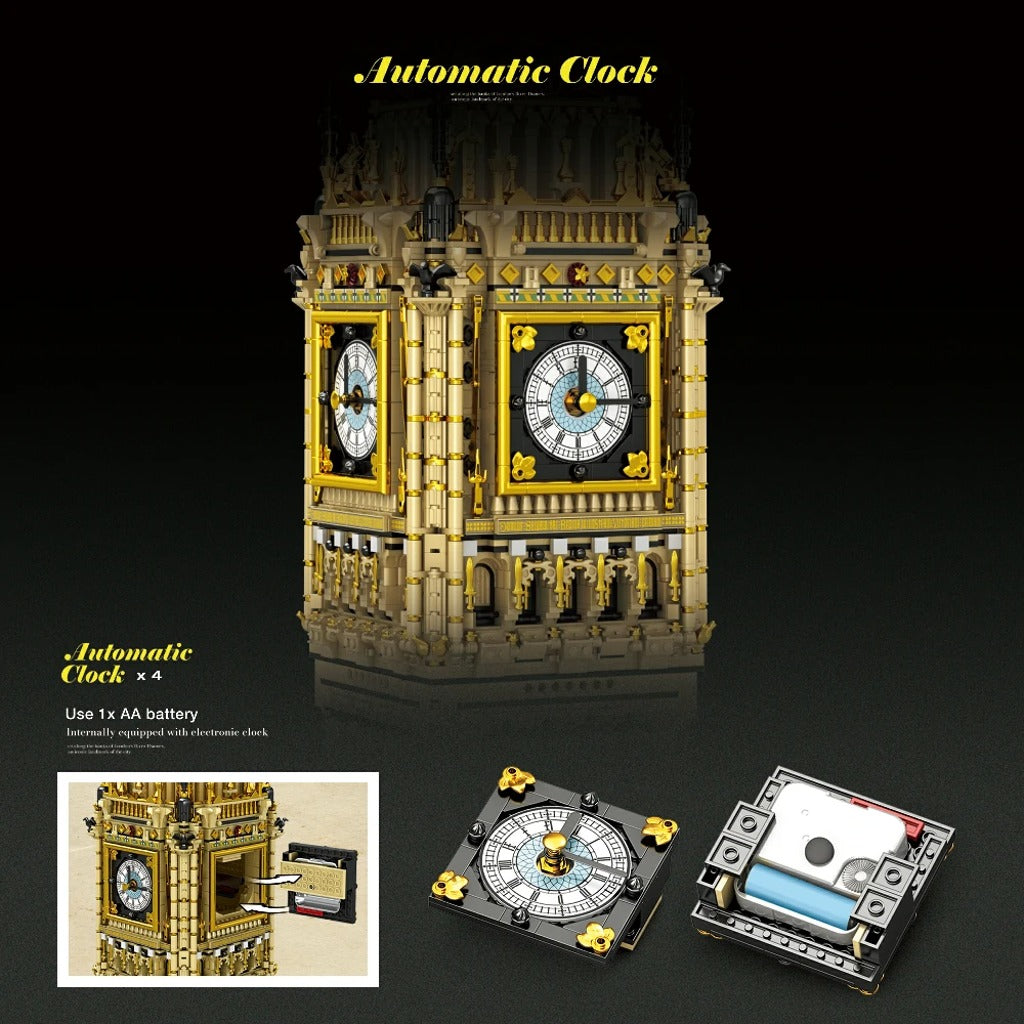 Reobrix Big Ben & Elizabeth Tower (55012) building set - view 4
