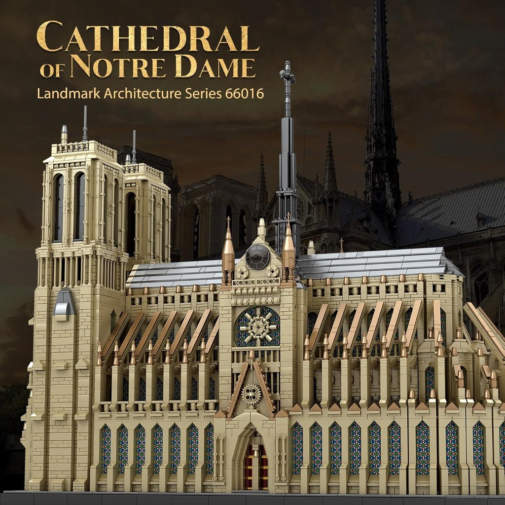 Reobrix Cathedral of Notre-Dame (66016) building set - view 2