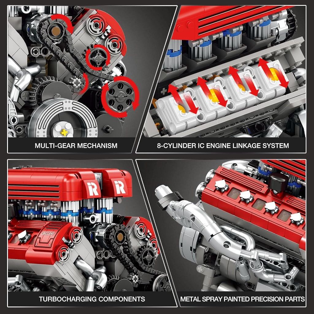Reobrix Engine (33015) building set - view 5