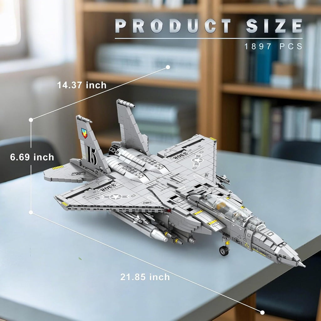 Reobrix F15E Fighter Bombers (33034) building set - view 2