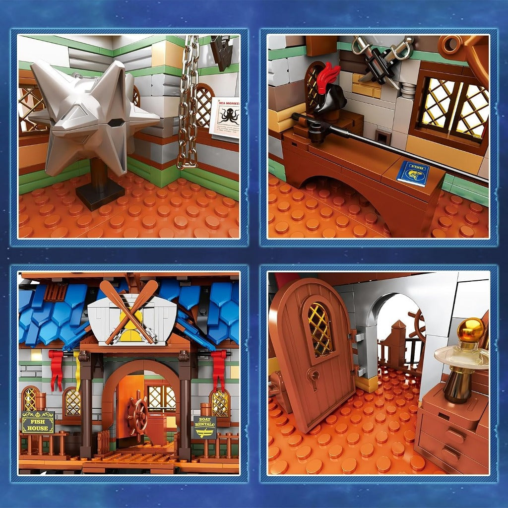 Reobrix Fishing Store (66007) building set - view 4