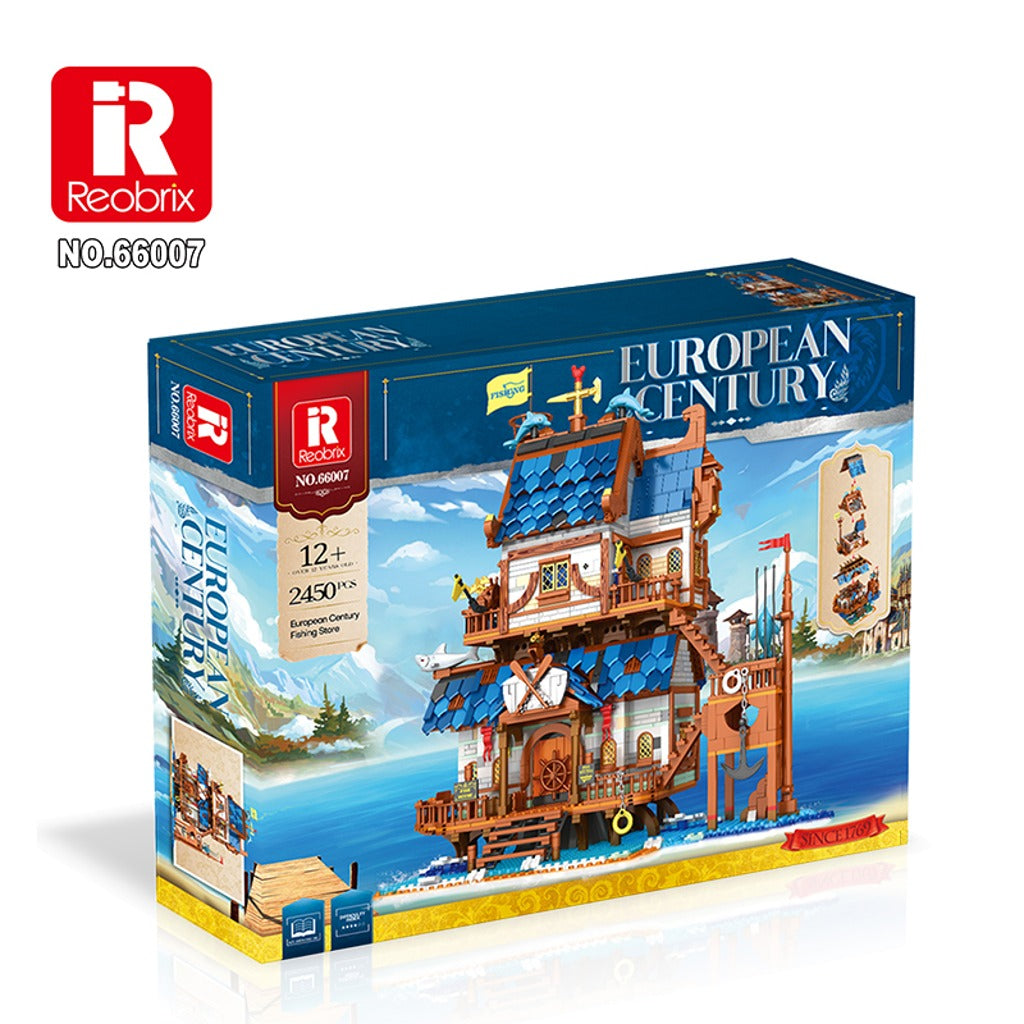 Reobrix Fishing Store (66007) building set - view 5