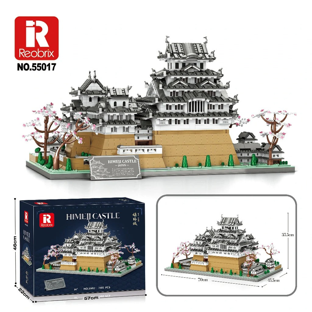 Reobrix Himeji Castle (55017) building set - view 4
