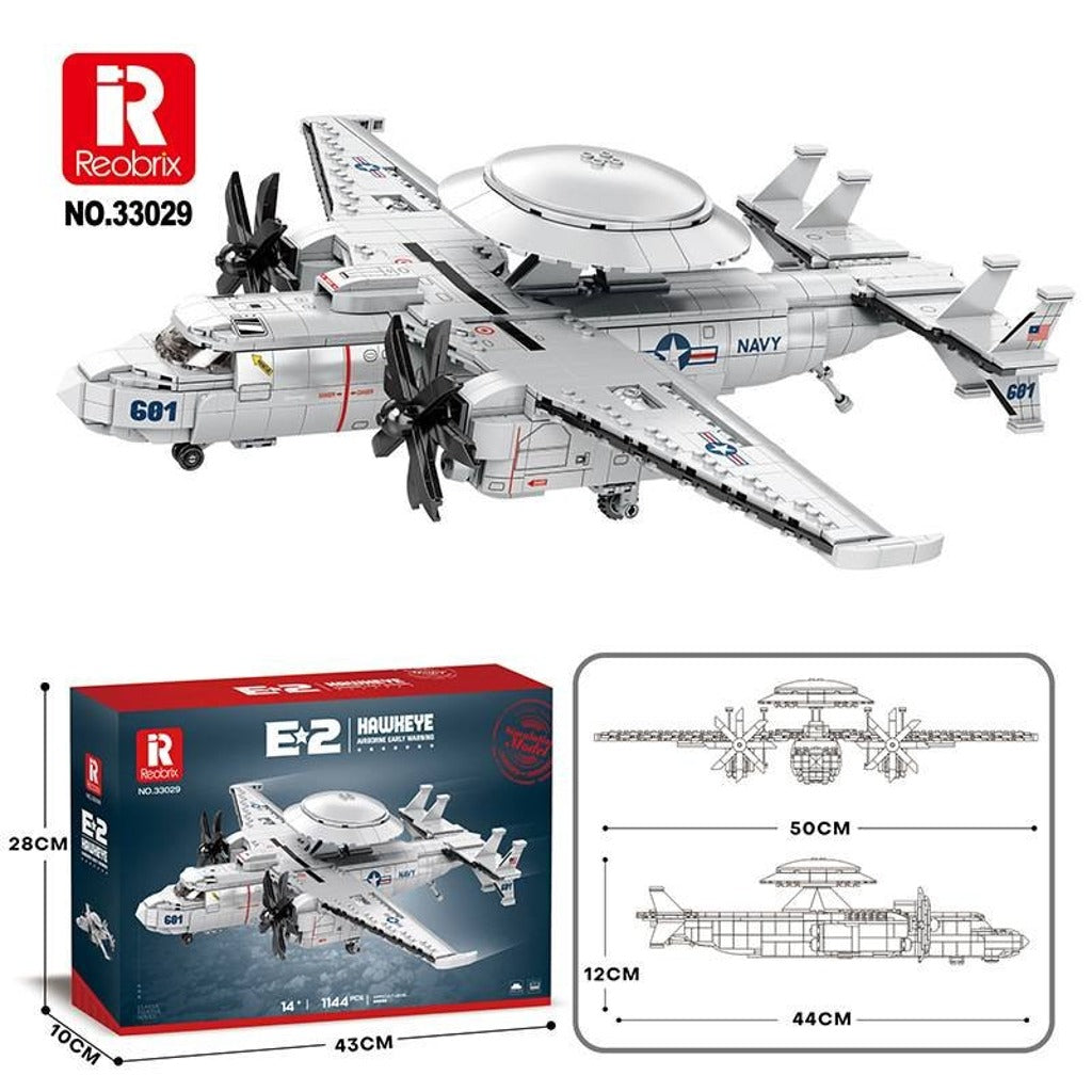 Reobrix KJ-600 Awacs Fighter (33029) building set - view 5