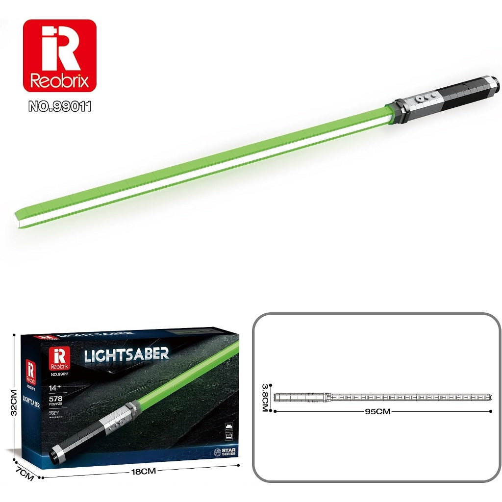 Reobrix Lightsaber (99011) - Green building set - view 7