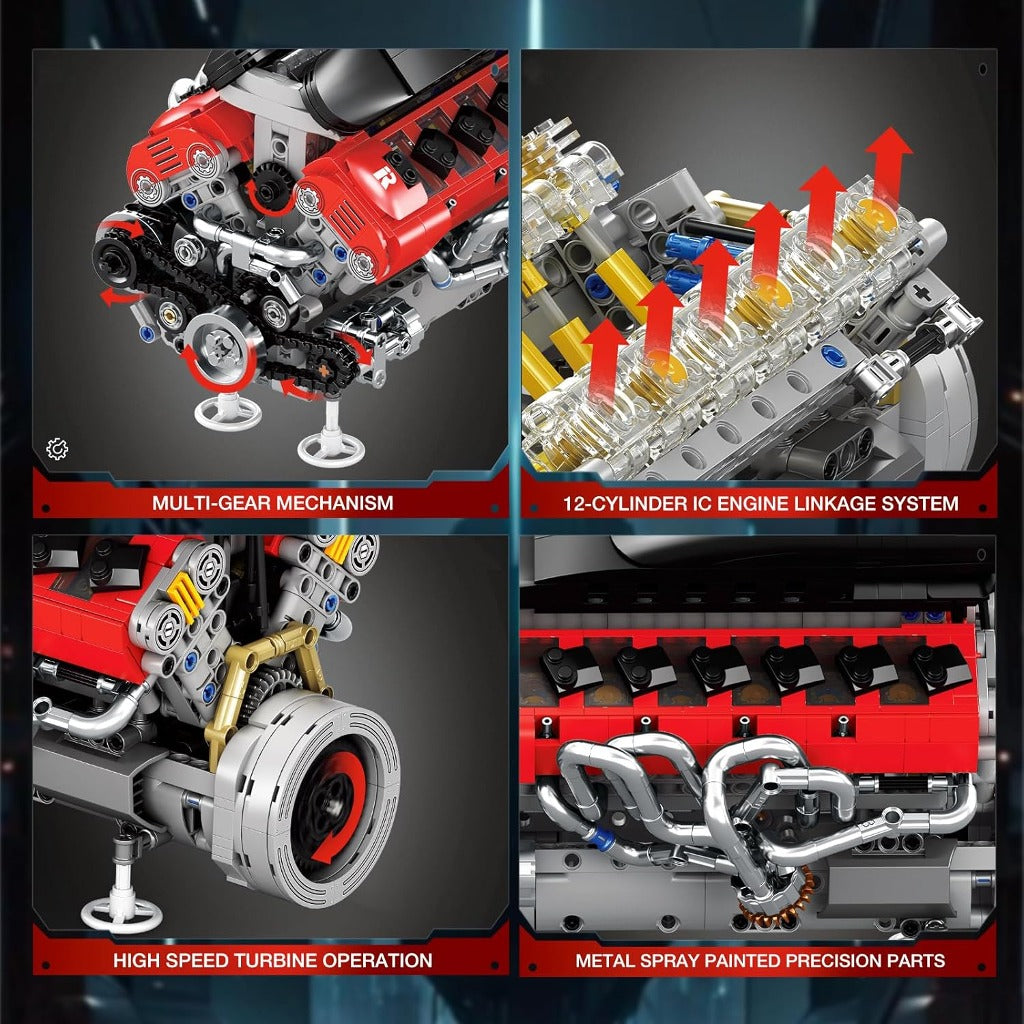 Reobrix SP3 Engine (33016) building set - view 4