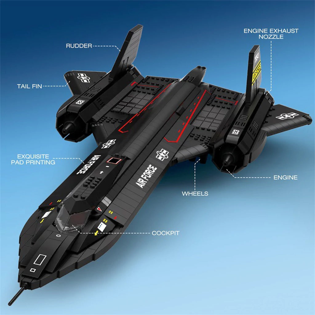 Reobrix SR-71 Blackbird (33041) building set - view 5