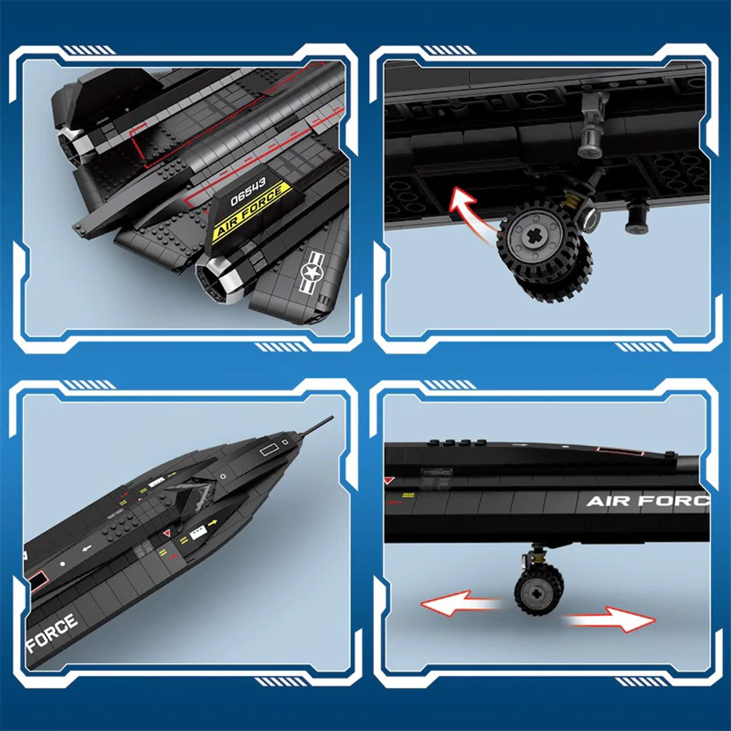 Reobrix SR-71 Blackbird (33041) building set - view 6