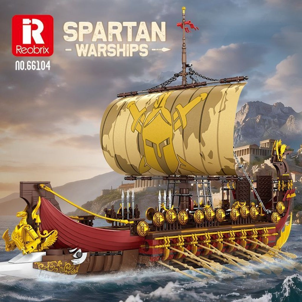 Reobrix Spartan Warships (66104) building set