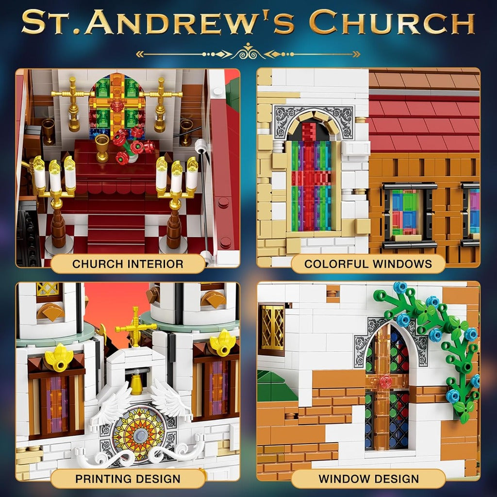 Reobrix St. Andrew's Church (66023) building set - view 5