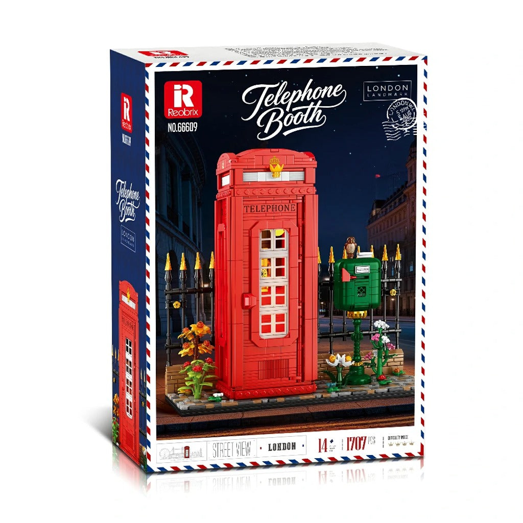 Reobrix Telephone Booth (66609) building set - view 2