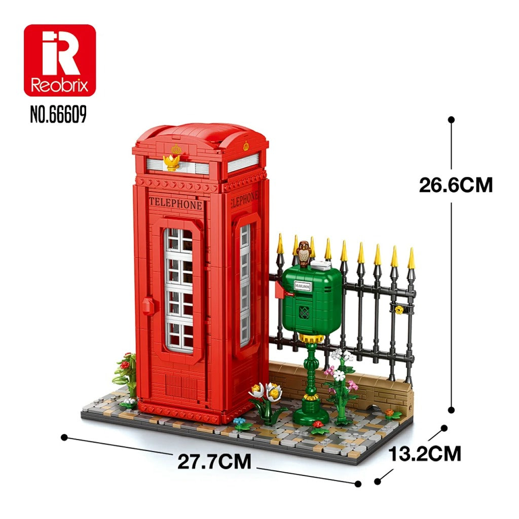 Reobrix Telephone Booth (66609) building set - view 4
