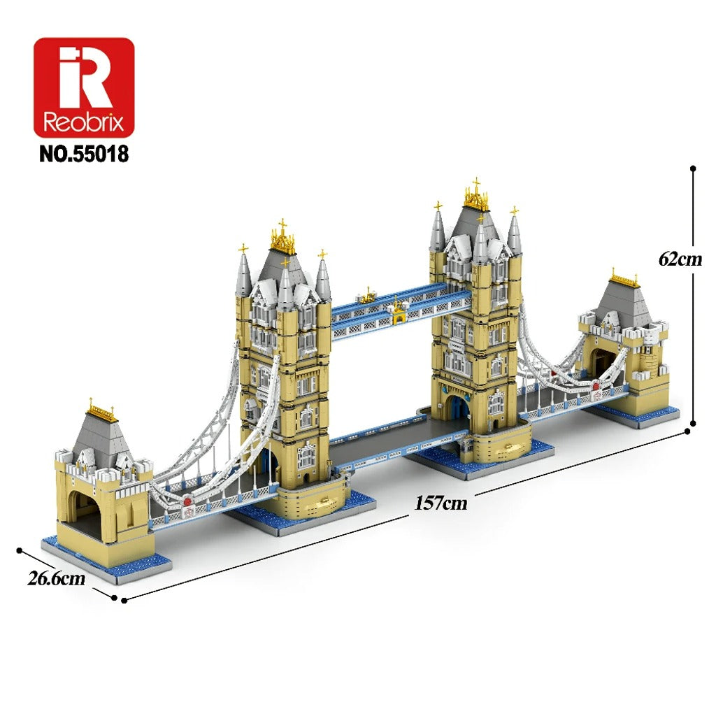 Reobrix Tower Bridge (55018) building set - view 4