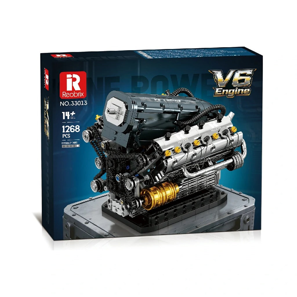 Reobrix V6 Engine (33013) building set - view 2