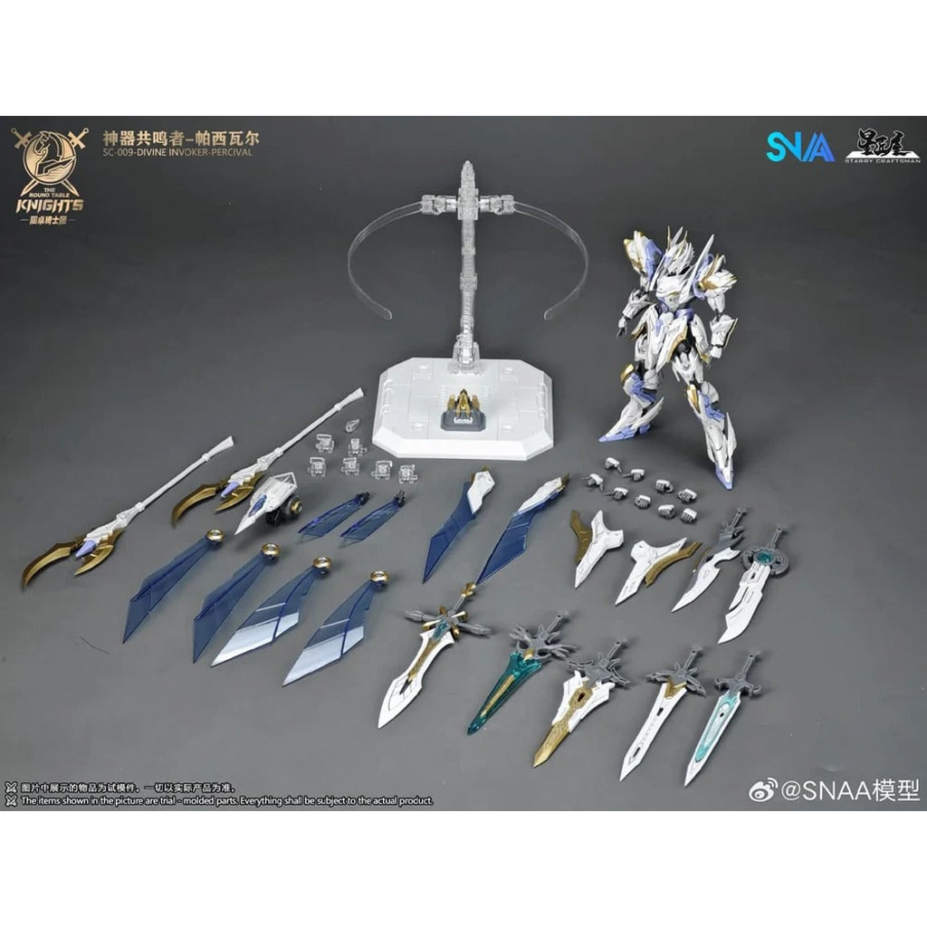 SNAA The Round Table Knights 1/144 Divine Invoker Percival Model Kit - view 11