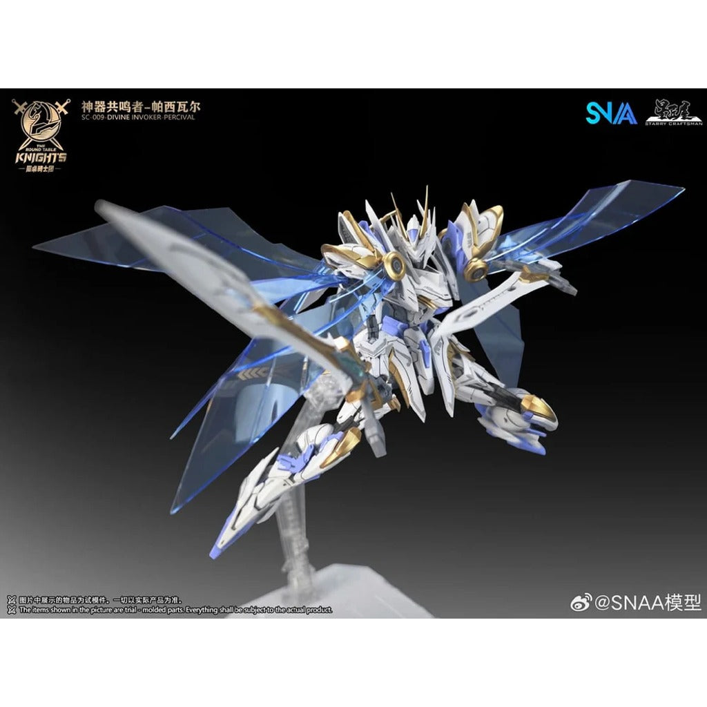 SNAA The Round Table Knights 1/144 Divine Invoker Percival Model Kit - view 3