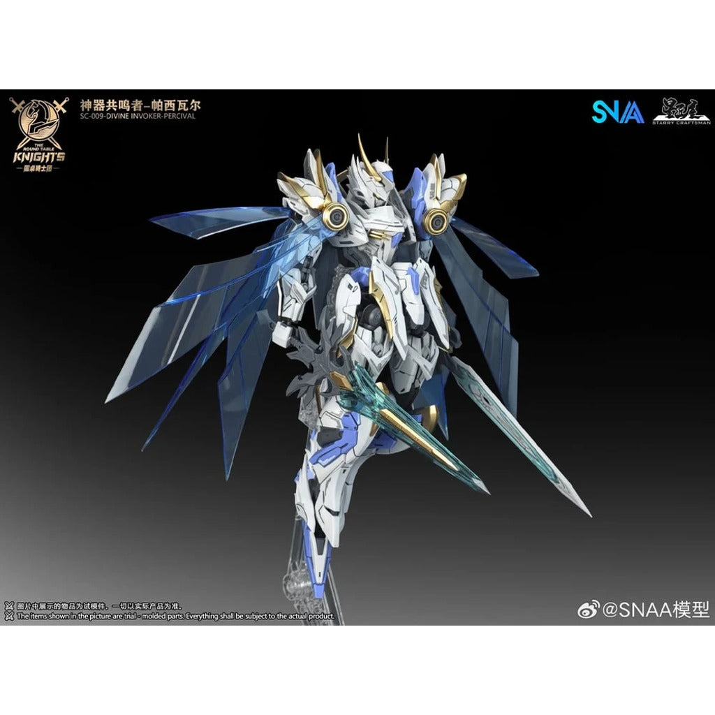 SNAA The Round Table Knights 1/144 Divine Invoker Percival Model Kit - view 6