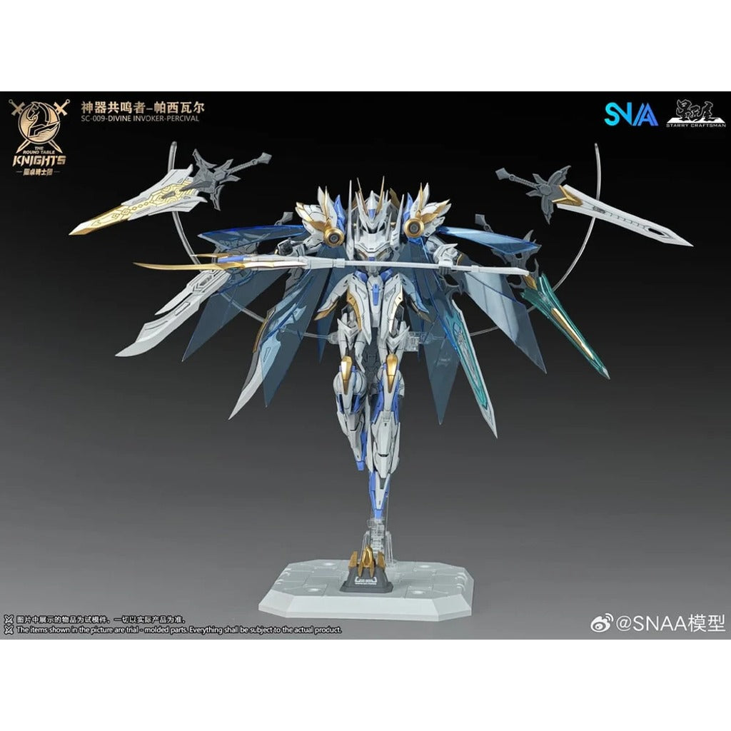 SNAA The Round Table Knights 1/144 Divine Invoker Percival Model Kit - view 9