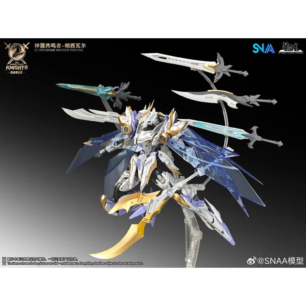 SNAA The Round Table Knights 1/144 Divine Invoker Percival Model Kit - view 10