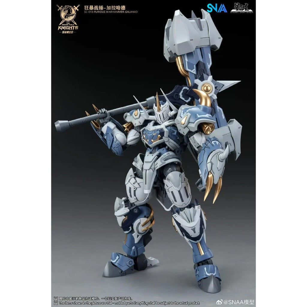 SNAA The Round Table Knights 1/144 Furious Warhammer Galahad Model Kit - view 2