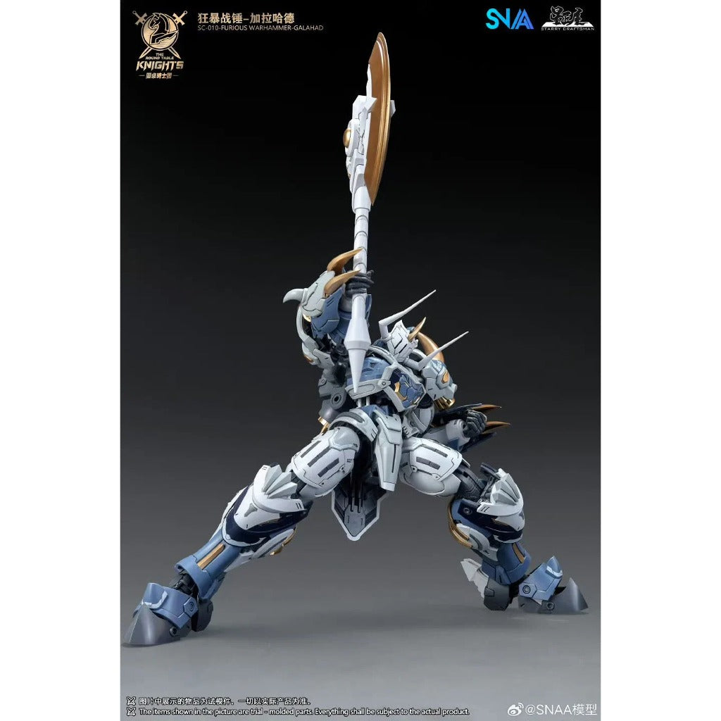 SNAA The Round Table Knights 1/144 Furious Warhammer Galahad Model Kit - view 4